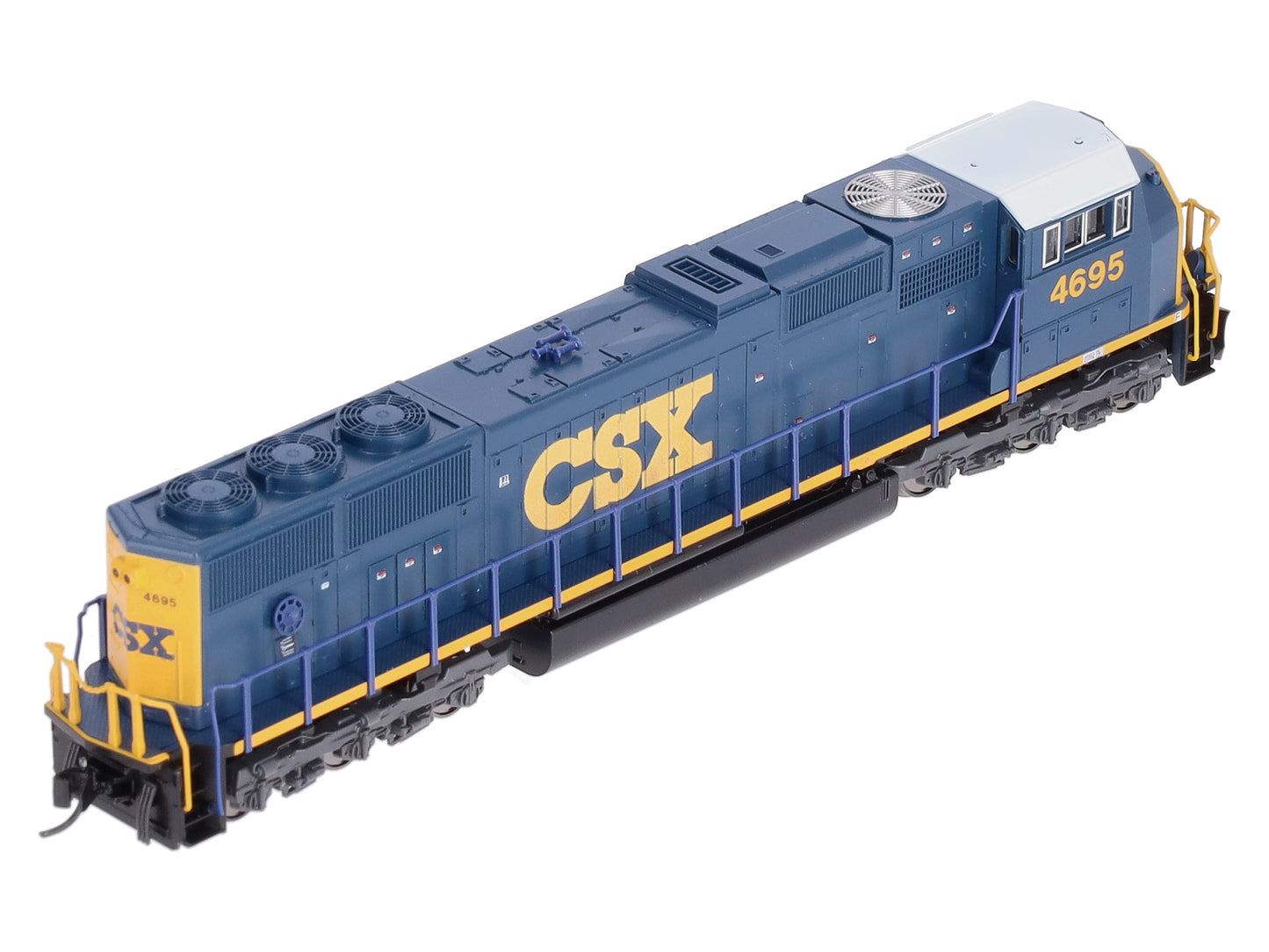 Kato 176-7610 N CSX EMD SD70M Flat Radiator Diesel Locomotive #4695