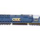 Kato 176-7610 N CSX EMD SD70M Flat Radiator Diesel Locomotive #4695