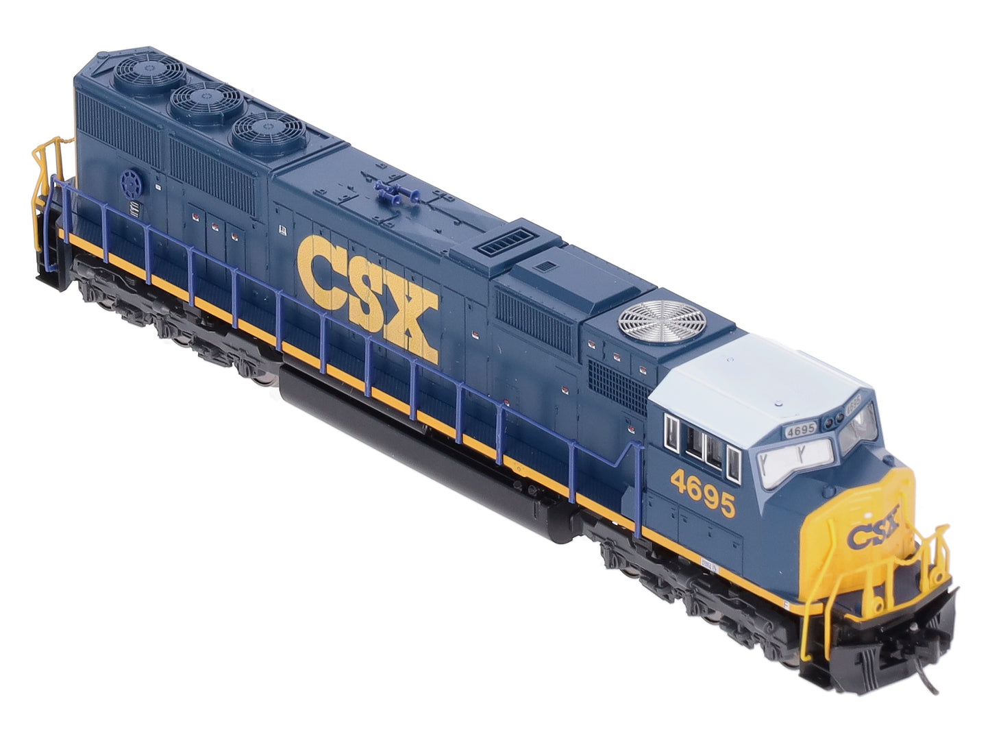 Kato 176-7610 N CSX EMD SD70M Flat Radiator Diesel Locomotive #4695