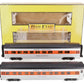 MTH 30-67724 O New Haven RailKing 60' Streamlined Sleeper/Diner (Set of 2) LN/Box