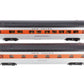 MTH 30-67724 O New Haven RailKing 60' Streamlined Sleeper/Diner (Set of 2) LN/Box