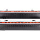 MTH 30-67724 O New Haven RailKing 60' Streamlined Sleeper/Diner (Set of 2) LN/Box