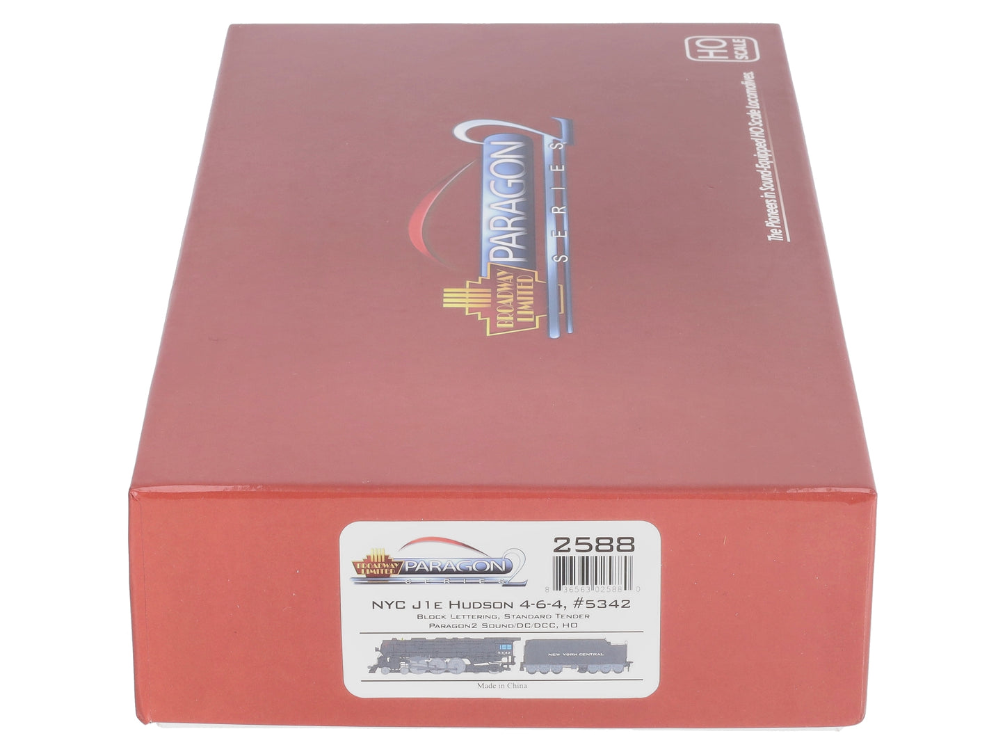 Broadway Limited 2588 HO NYC J1e Hudson 4-6-4 Steam Locomotive #5342