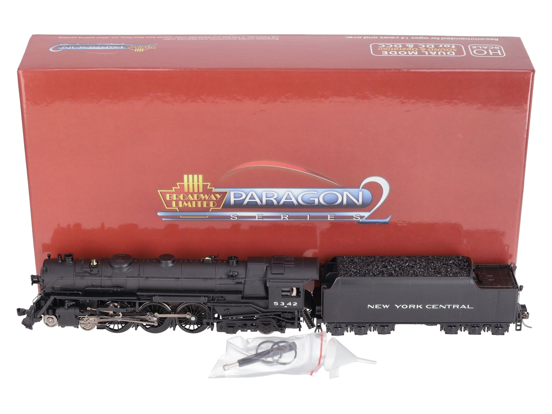 Broadway Limited 2588 HO NYC J1e Hudson 4-6-4 Steam Locomotive #5342 LN/Box