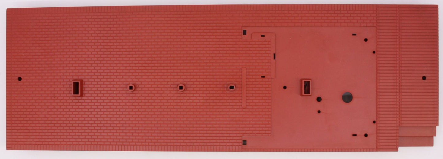 Lionel 256-3 Illuminated Non-Operating Freight Station Base - Rust Red