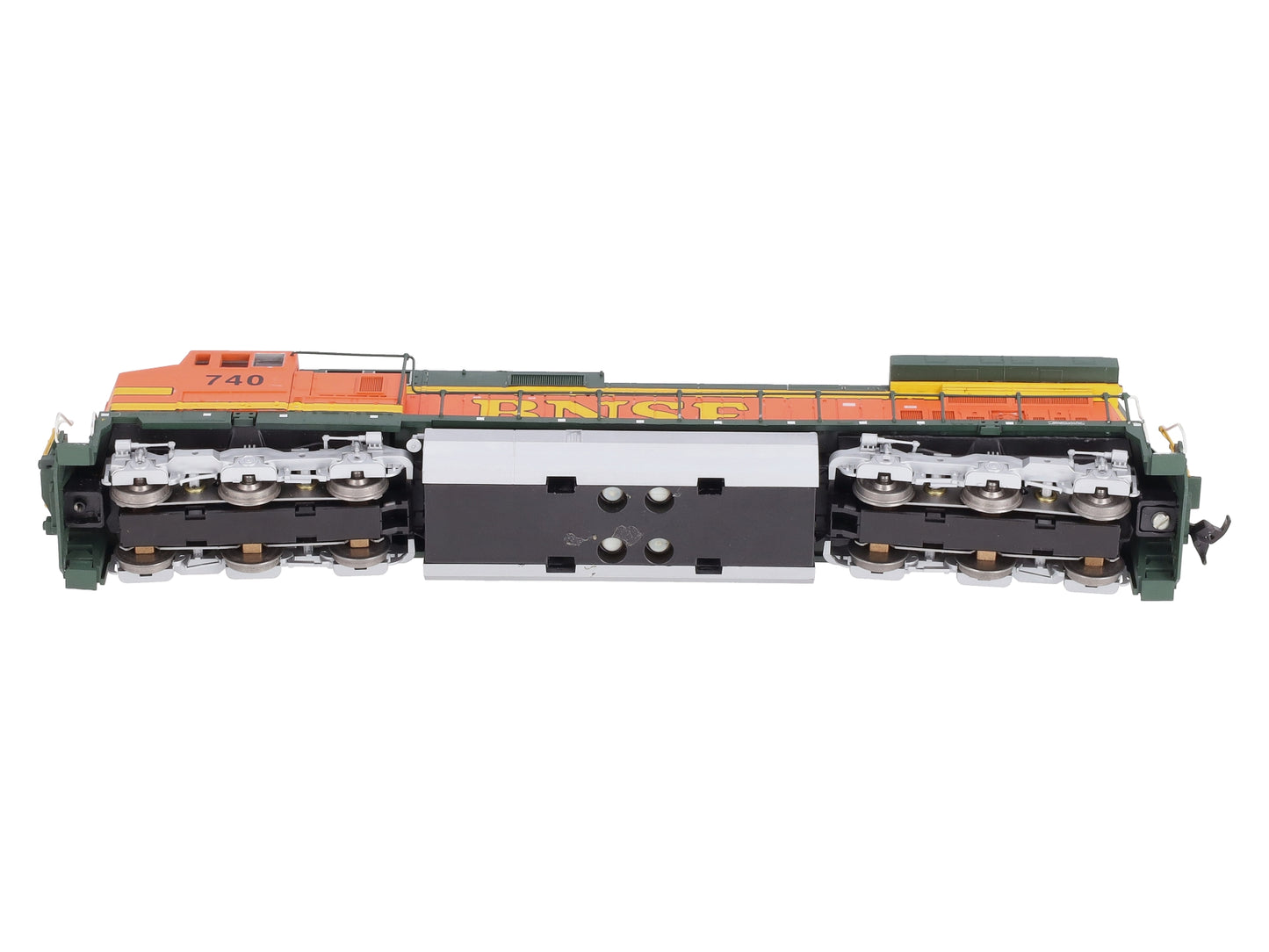 HO Scale Burlington Northern Santa Fe GE C44-9W Locomotive #740 EX