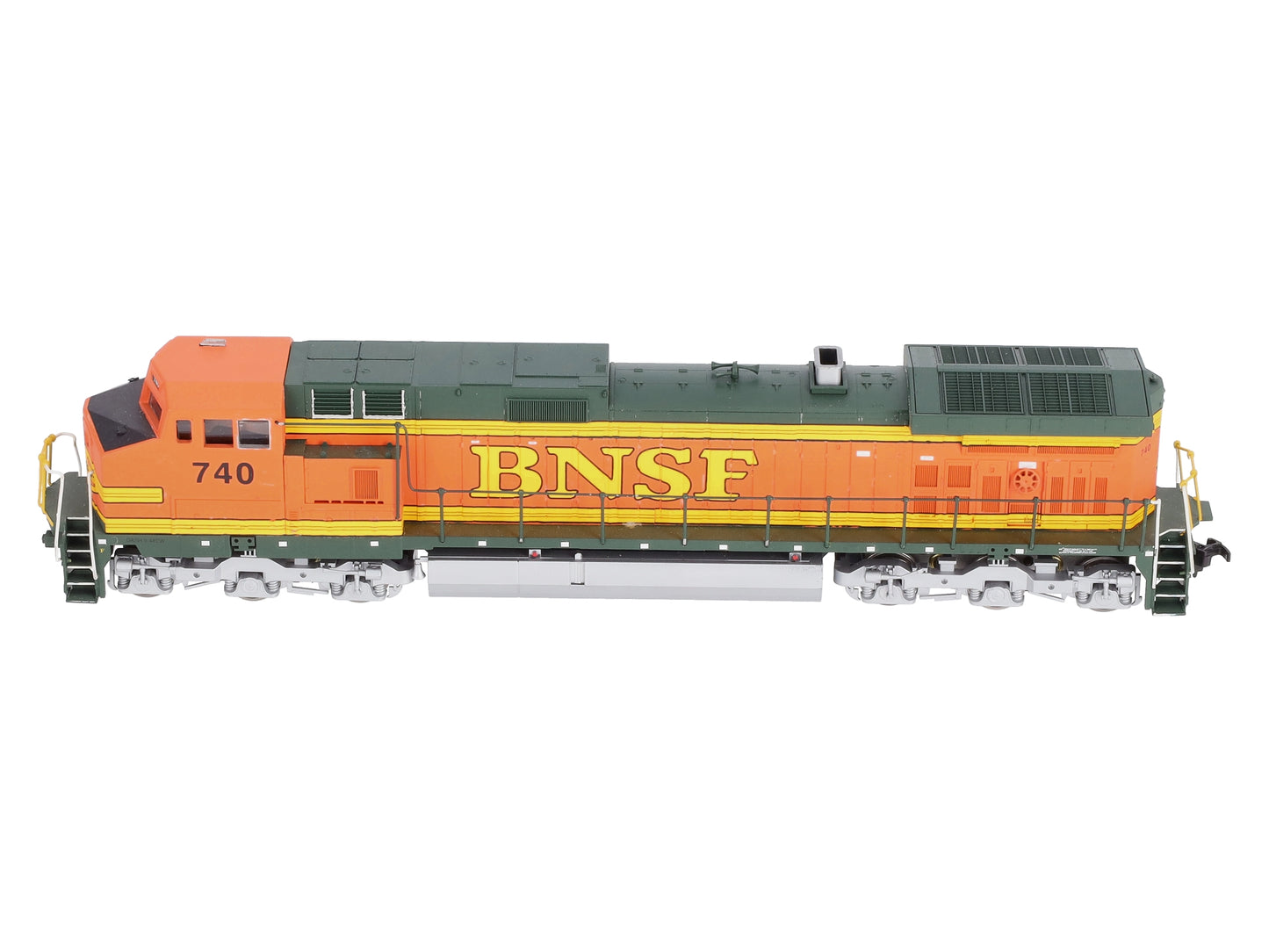 HO Scale Burlington Northern Santa Fe GE C44-9W Locomotive #740 EX