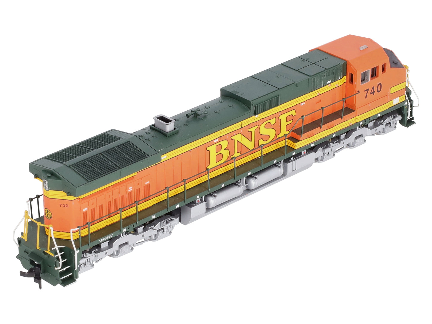 HO Scale Burlington Northern Santa Fe GE C44-9W Locomotive #740 EX