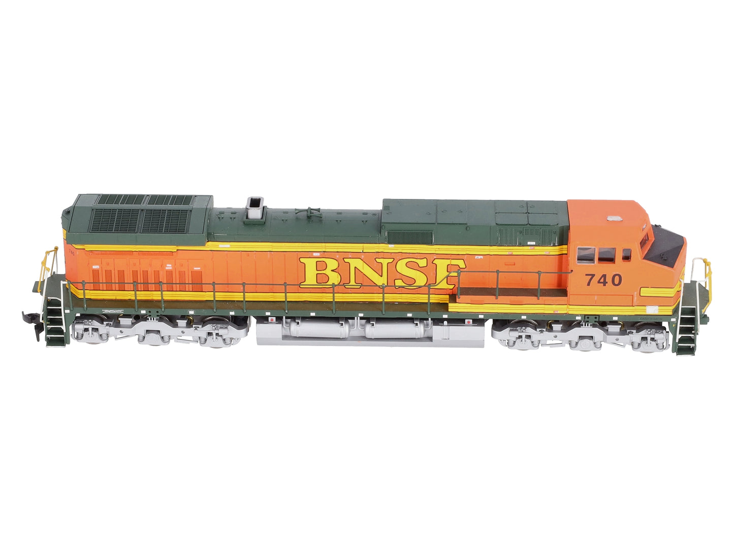HO Scale Burlington Northern Santa Fe GE C44-9W Locomotive #740 EX