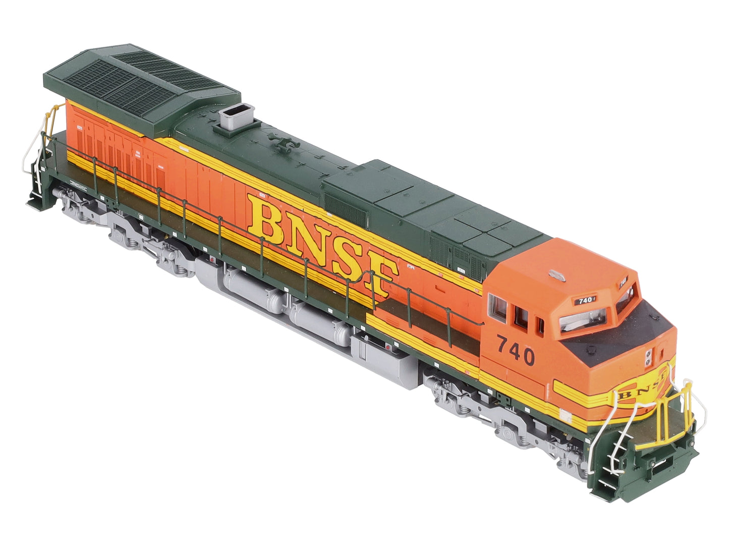 HO Scale Burlington Northern Santa Fe GE C44-9W Locomotive #740 EX
