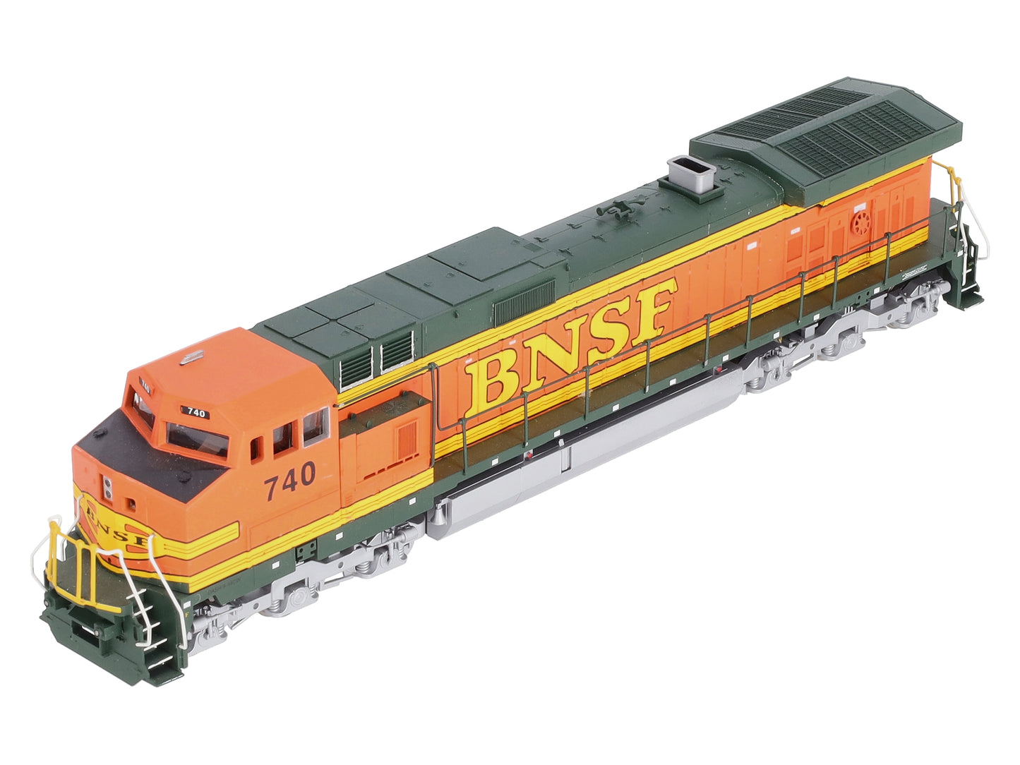 HO Scale Burlington Northern Santa Fe GE C44-9W Locomotive #740 EX