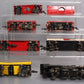 American Flyer Vintage S #565 4-4-2 Steam Locomotive w/Assorted Freight Cars [7]
