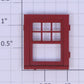 Lionel 145-18 O Gauge Automatic Gateman Red Window Frame