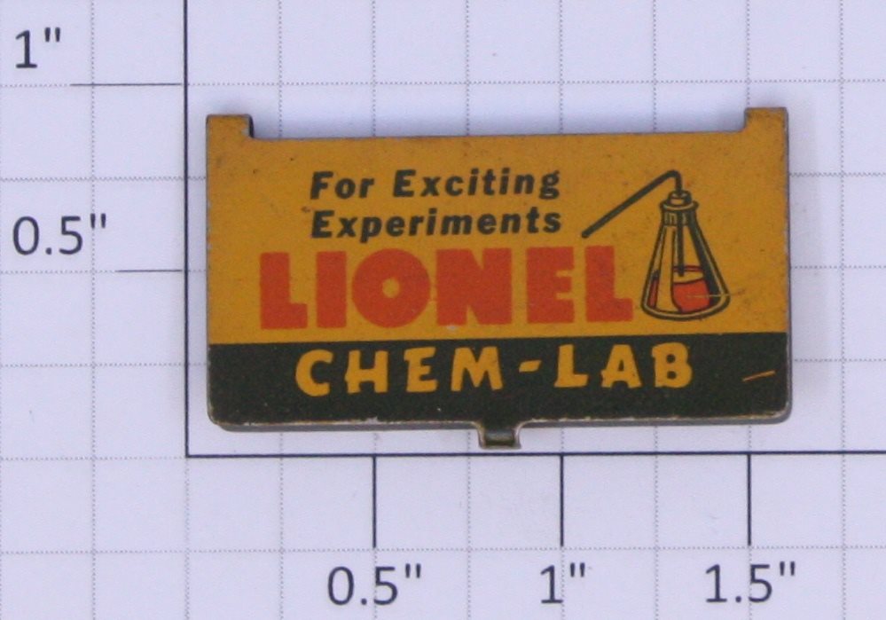 Lionel 156-30 Lionel Chem-Lab Billboard Sign