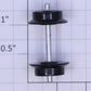 American Flyer XA10140L Plastic Wheel Set with 1-11/32" Axle