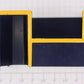 Lionel 12835-17 Navy Blue Fueling Station Building with Yellow Trim