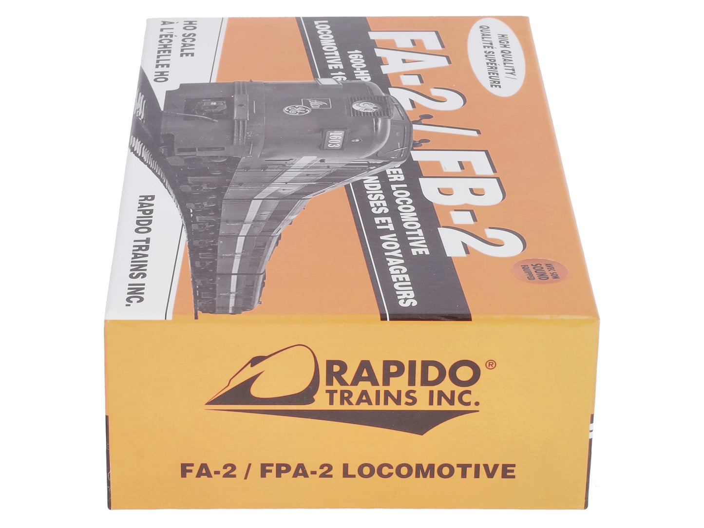 Rapido Trains 22546 HO PC FB-2 Black #3393 w/Sound