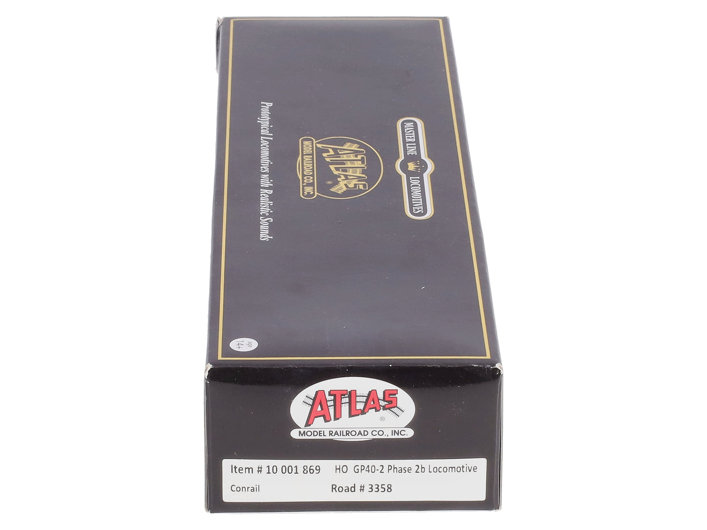 Atlas 10001869 HO Conrail Gold Series GP40-2 Diesel Loco w/DCC & LokSound #3358