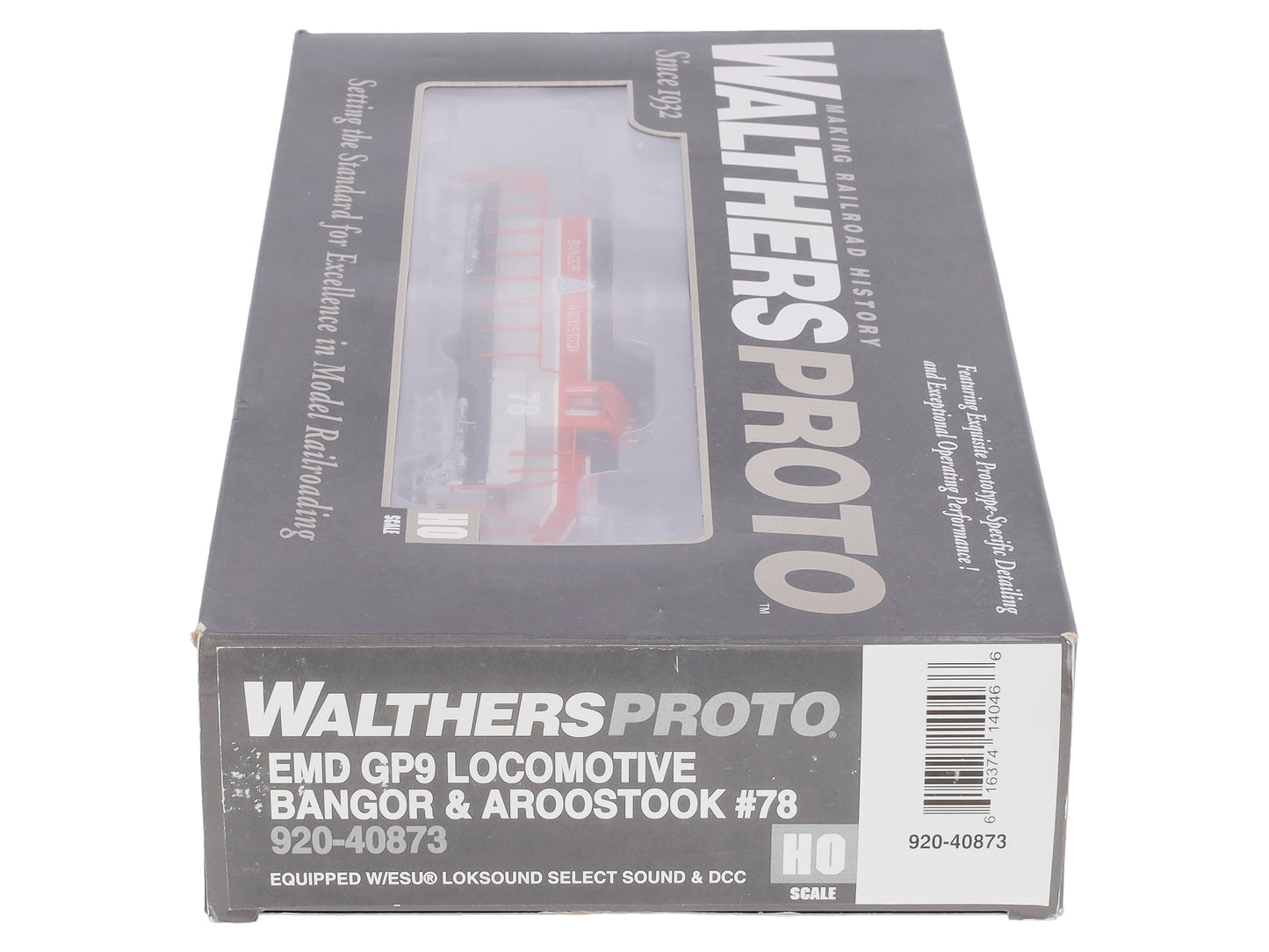 Walthers 920-40873 HO Bangoor & Aroostook GP9 with Standard DCC #78