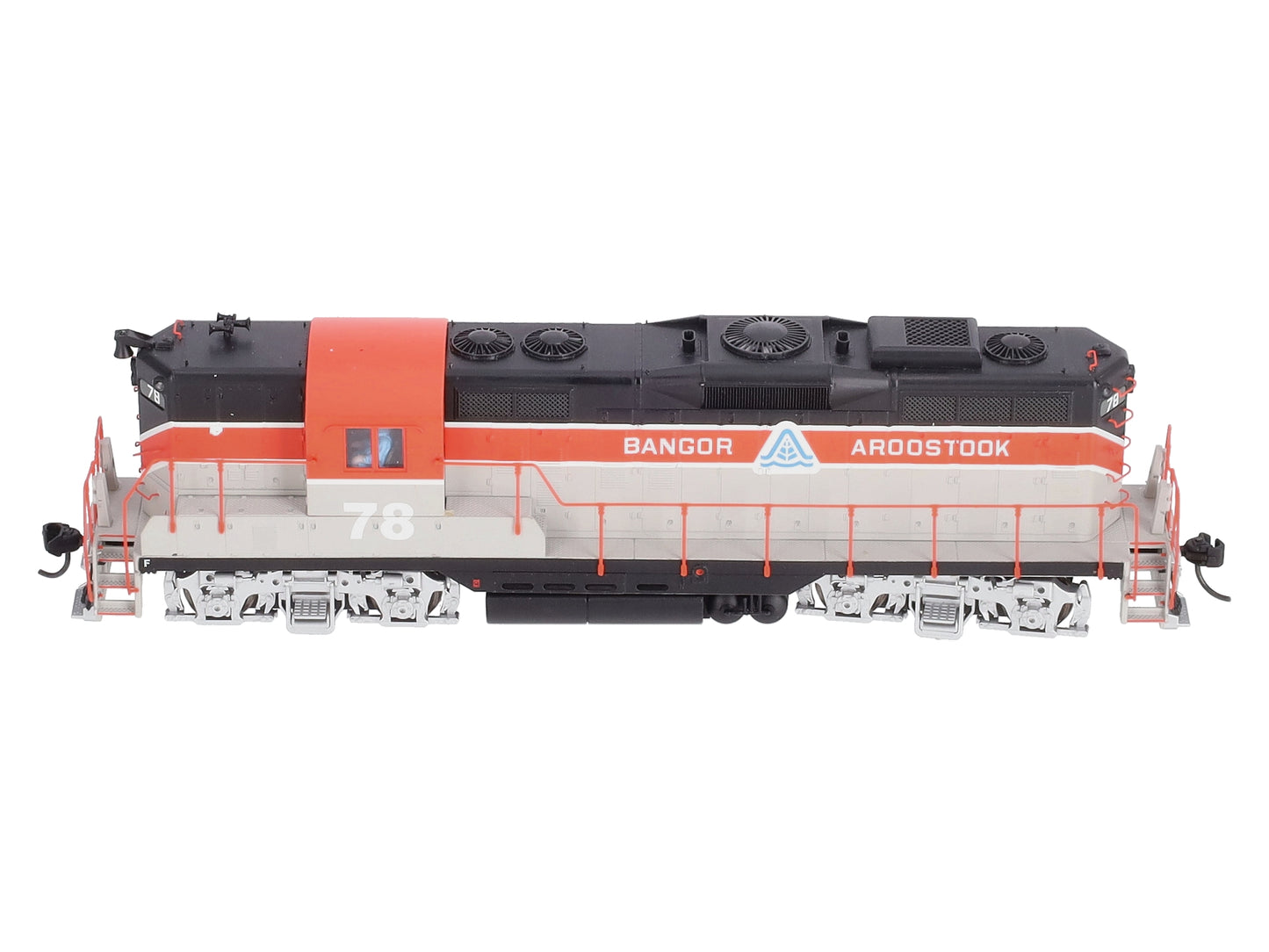 Walthers 920-40873 HO Bangoor & Aroostook GP9 with Standard DCC #78