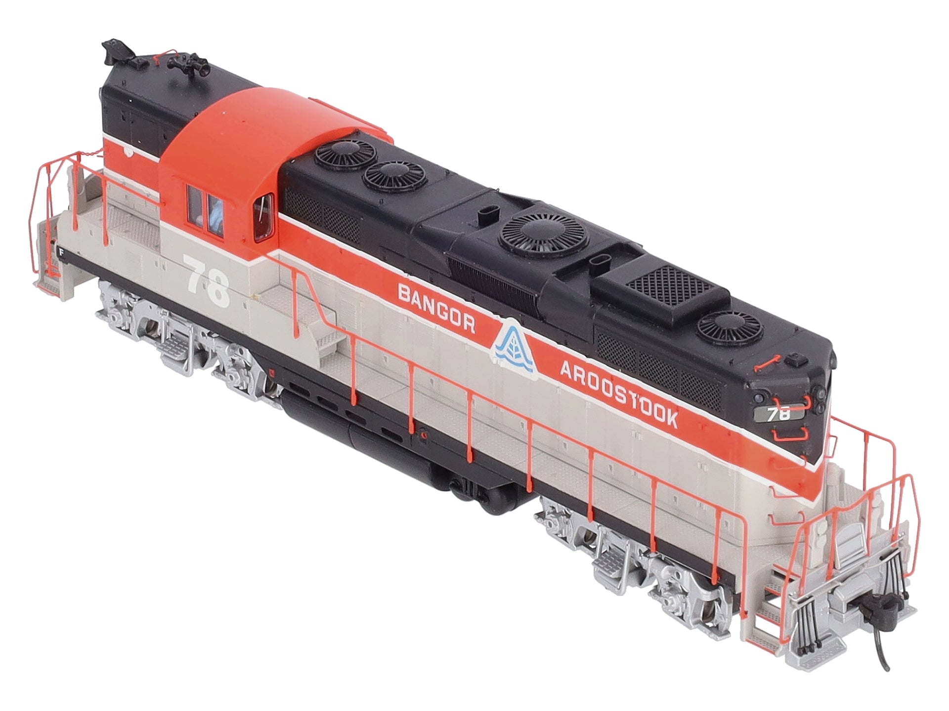 Walthers 920-40873 HO Bangoor & Aroostook GP9 with Standard DCC #78