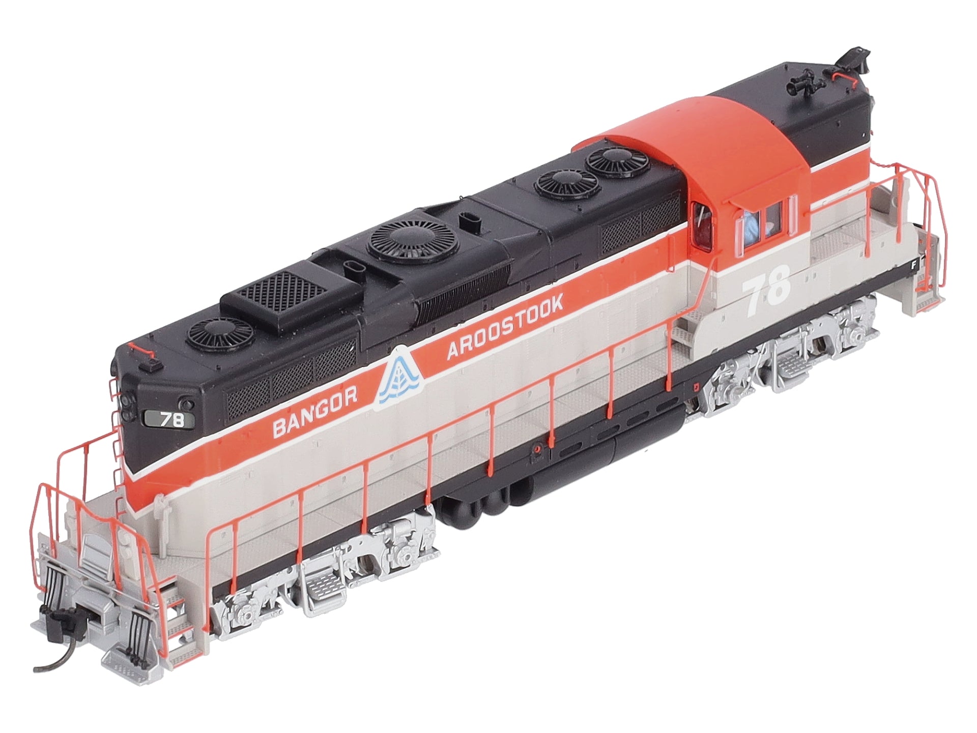 Walthers 920-40873 HO Bangoor & Aroostook GP9 with Standard DCC #78