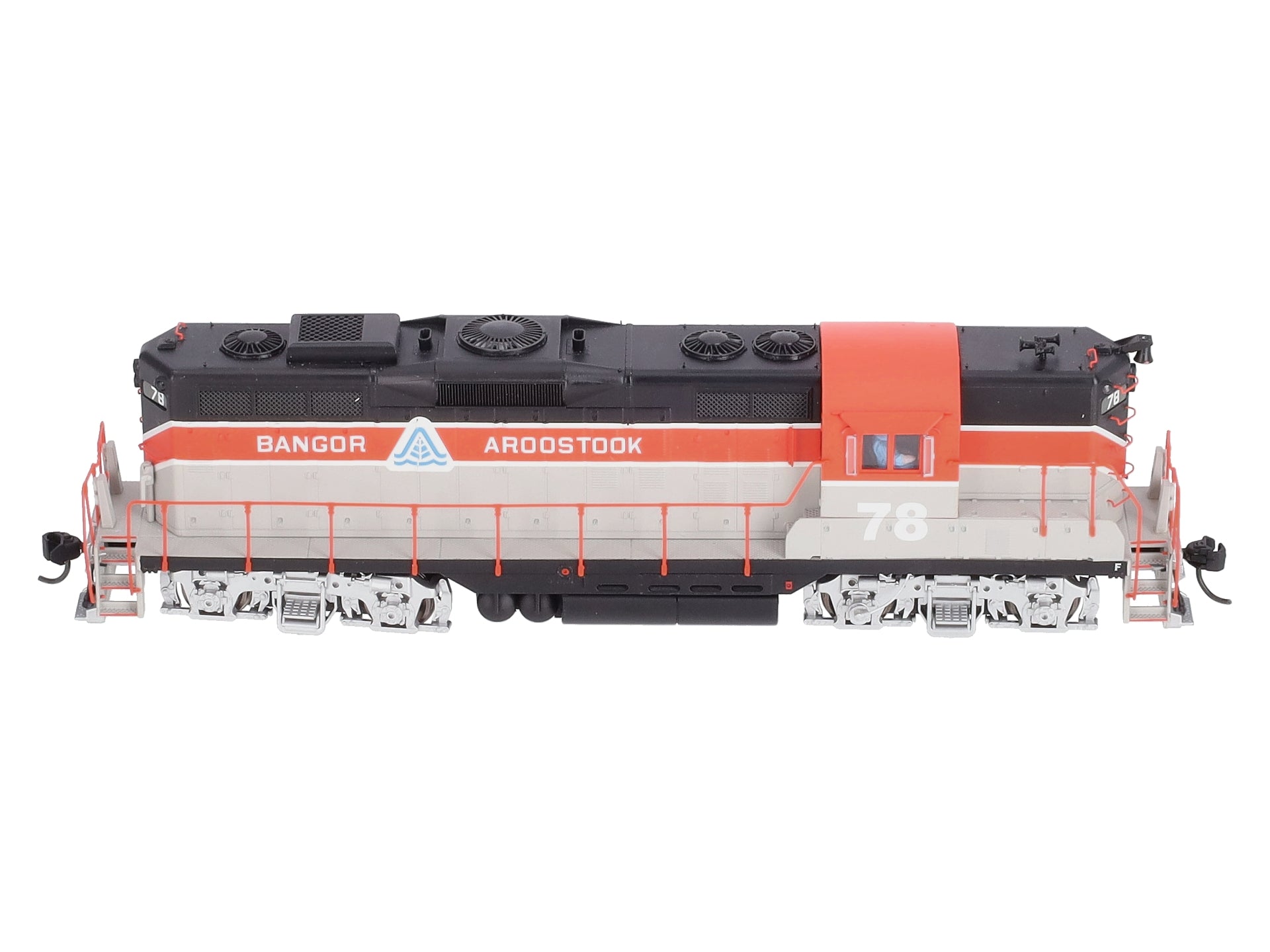Walthers 920-40873 HO Bangoor & Aroostook GP9 with Standard DCC #78