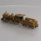 Alco Models S-121 HO Scale BRASS MA & PA 4-4-0 American Steam Loco EX/Box