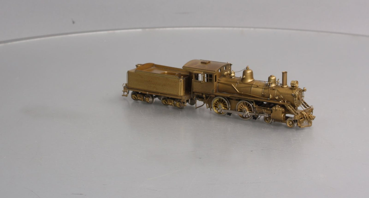 Alco Models S-121 HO Scale BRASS MA & PA 4-4-0 American Steam Loco EX/Box