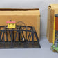 American Flyer Vintage S Bridge & Water Tower: 23750, 596 [2] VG/Box