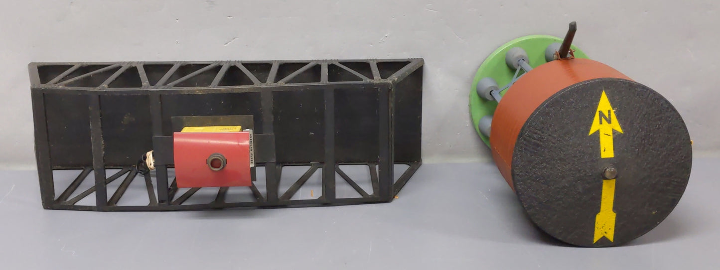 American Flyer Vintage S Bridge & Water Tower: 23750, 596 [2] VG/Box