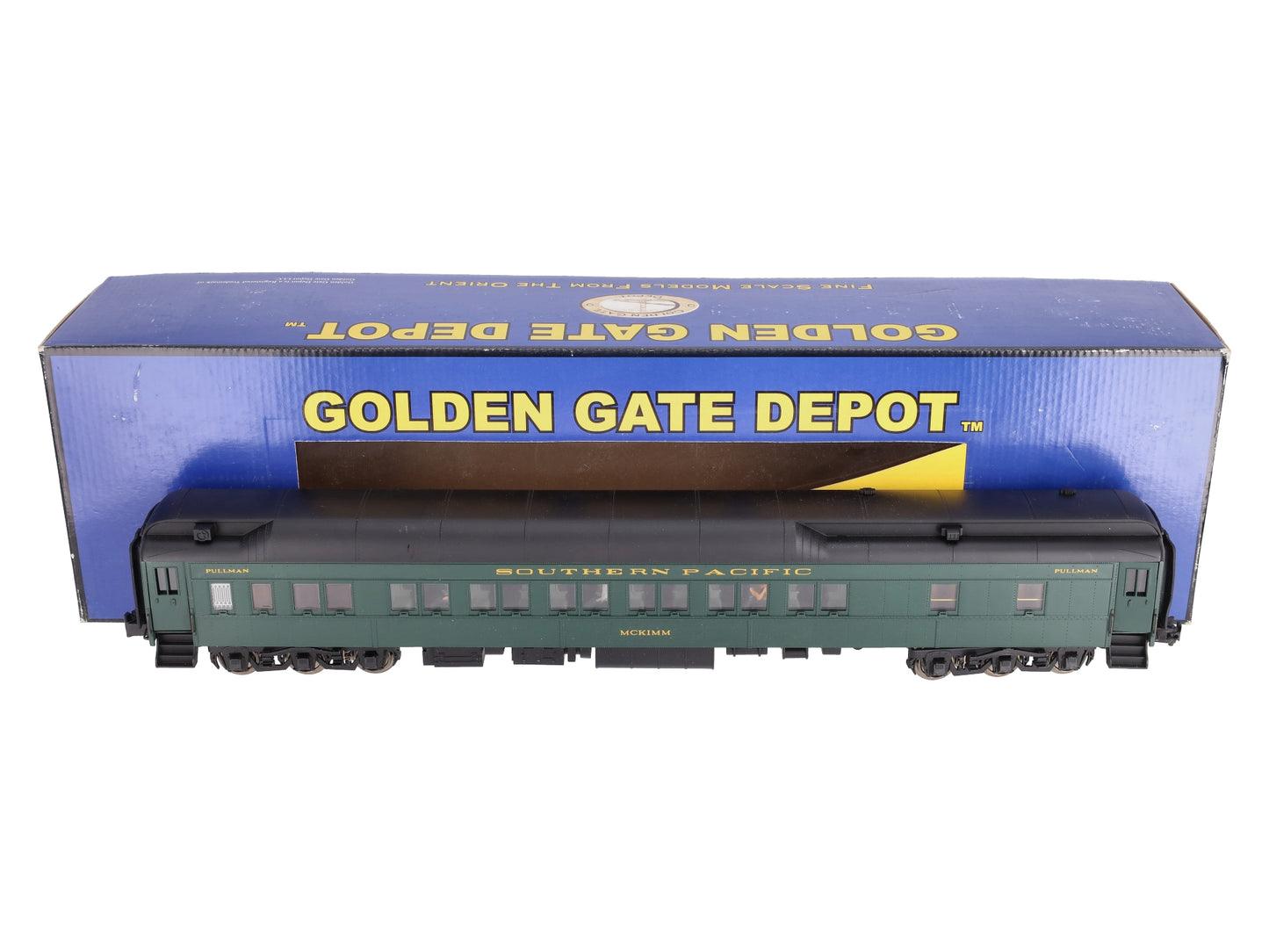 Golden Gate Depot O Southern Pacific "McKimm" 12-1 Sleeper Car (3 Rail) EX/Box