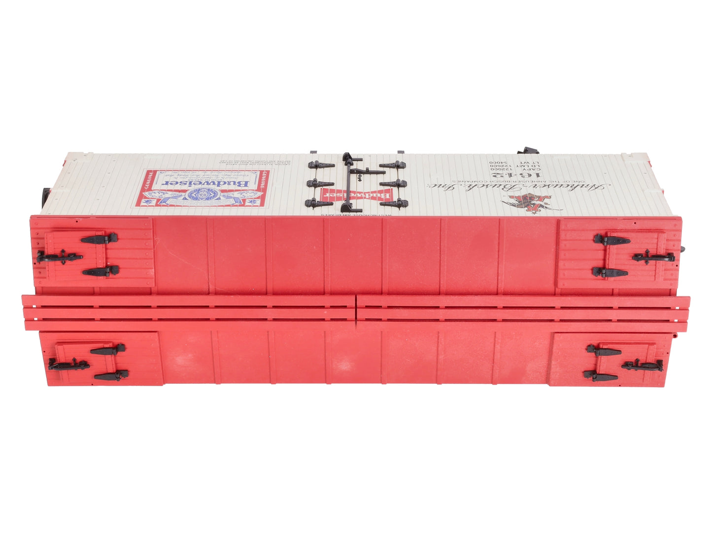 USA Trains R1642 G Scale Budweiser Reefer EX/Box