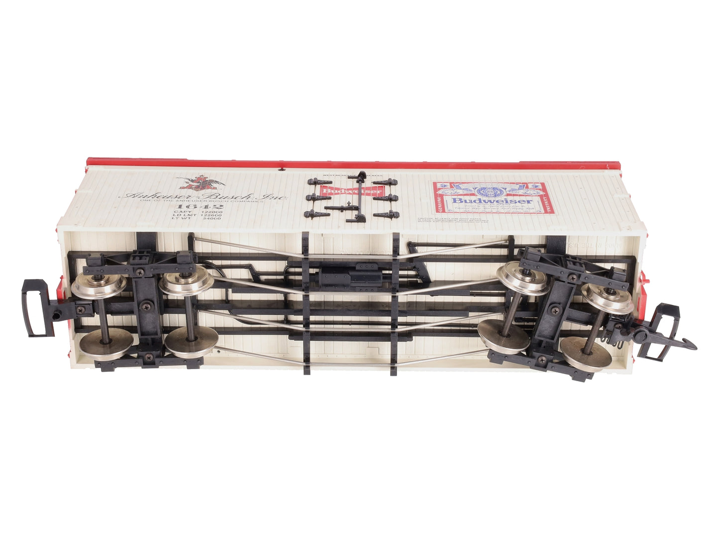 USA Trains R1642 G Scale Budweiser Reefer EX/Box