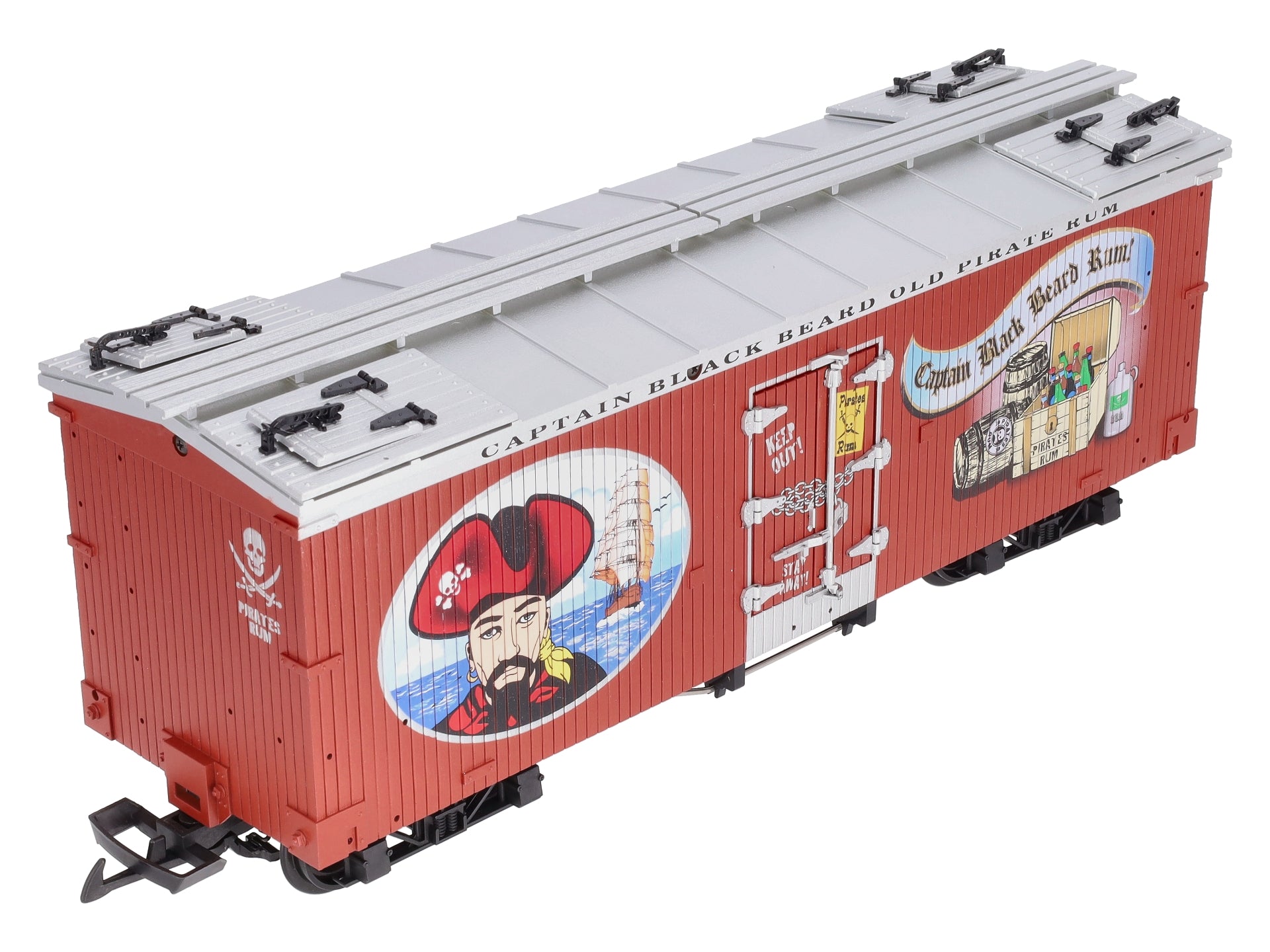 USA Trains R16417B Pirate Brew Beer Oxide/Silver