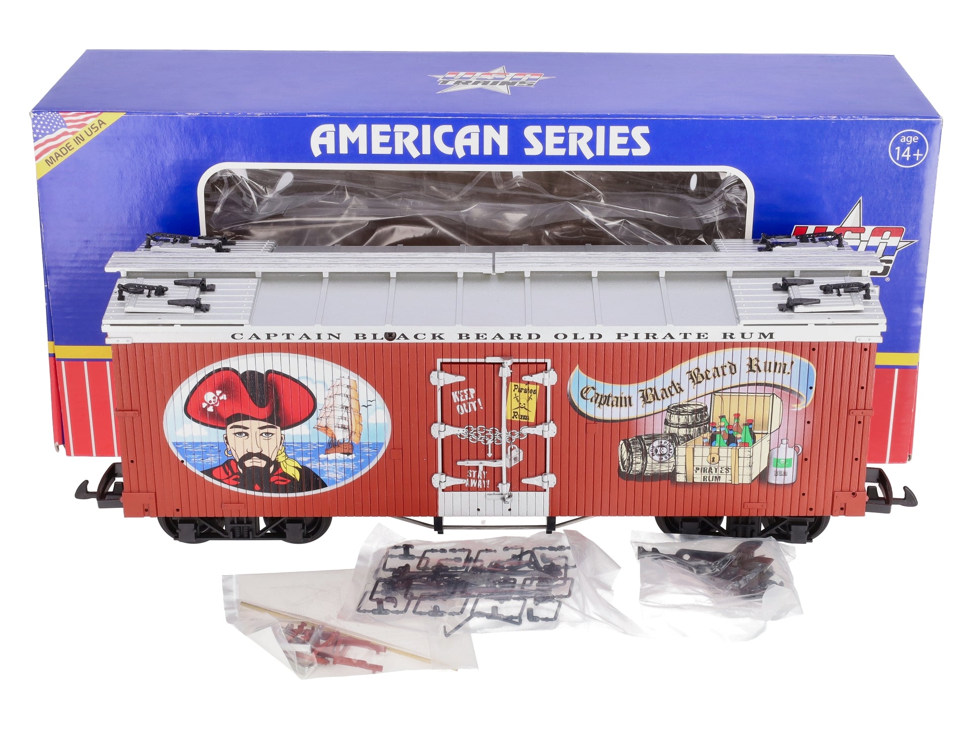 USA Trains R16417B Pirate Brew Beer Oxide/Silver