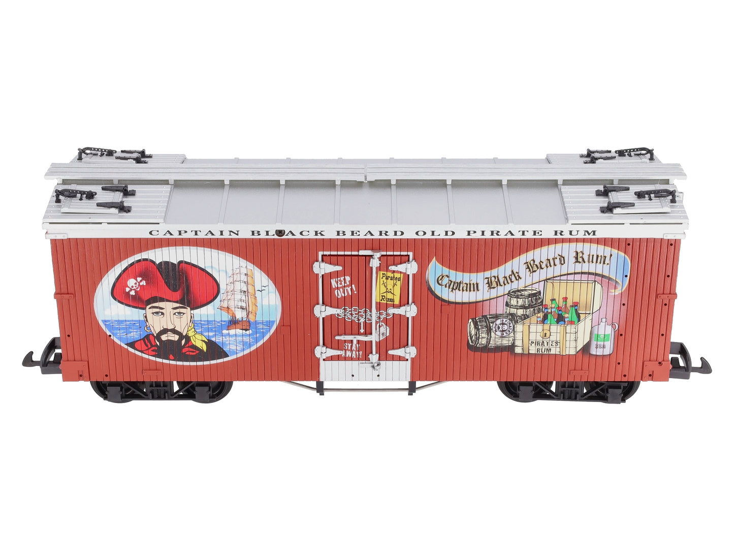 USA Trains R16417B Pirate Brew Beer Oxide/Silver