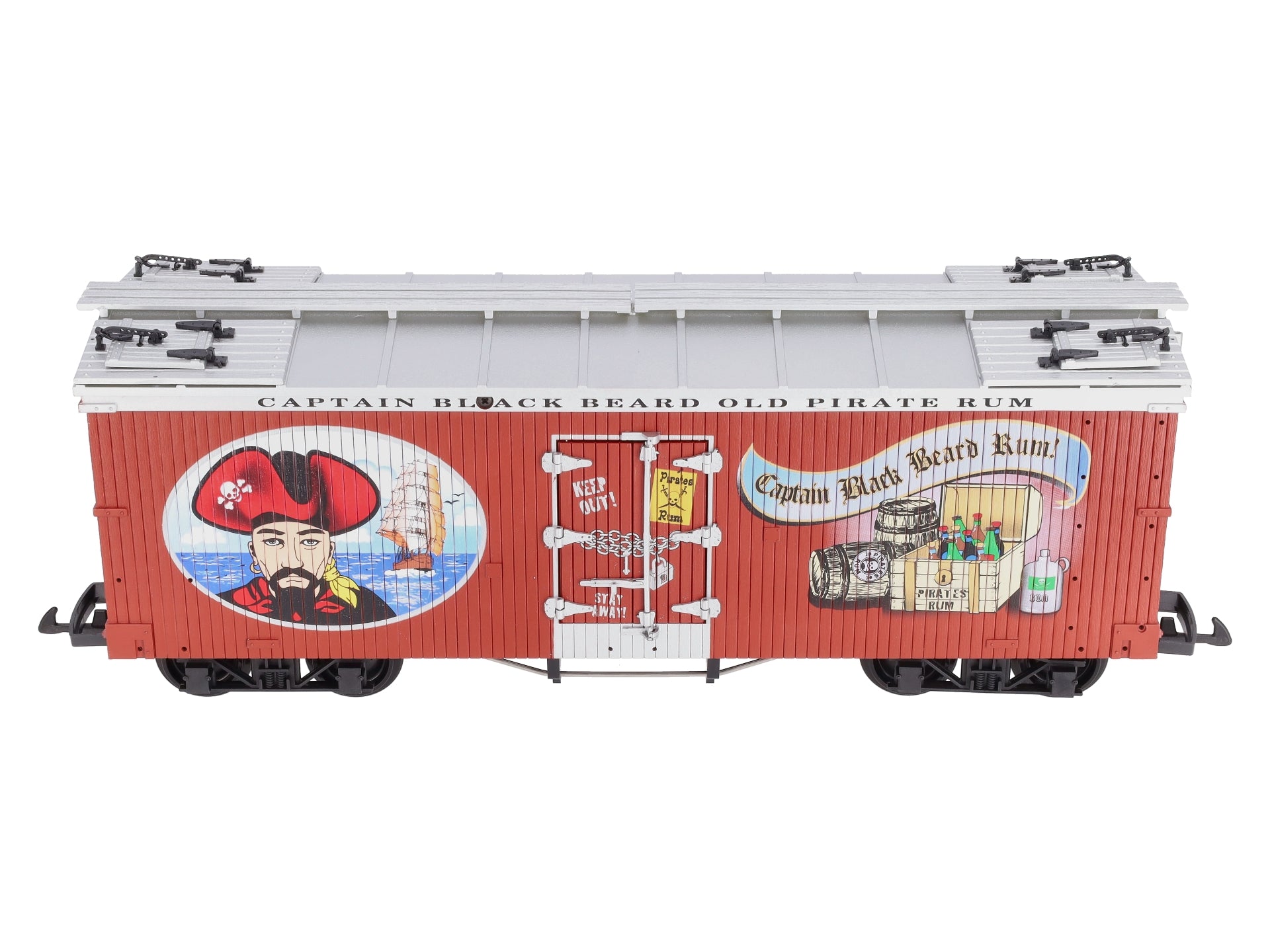 USA Trains R16417B Pirate Brew Beer Oxide/Silver