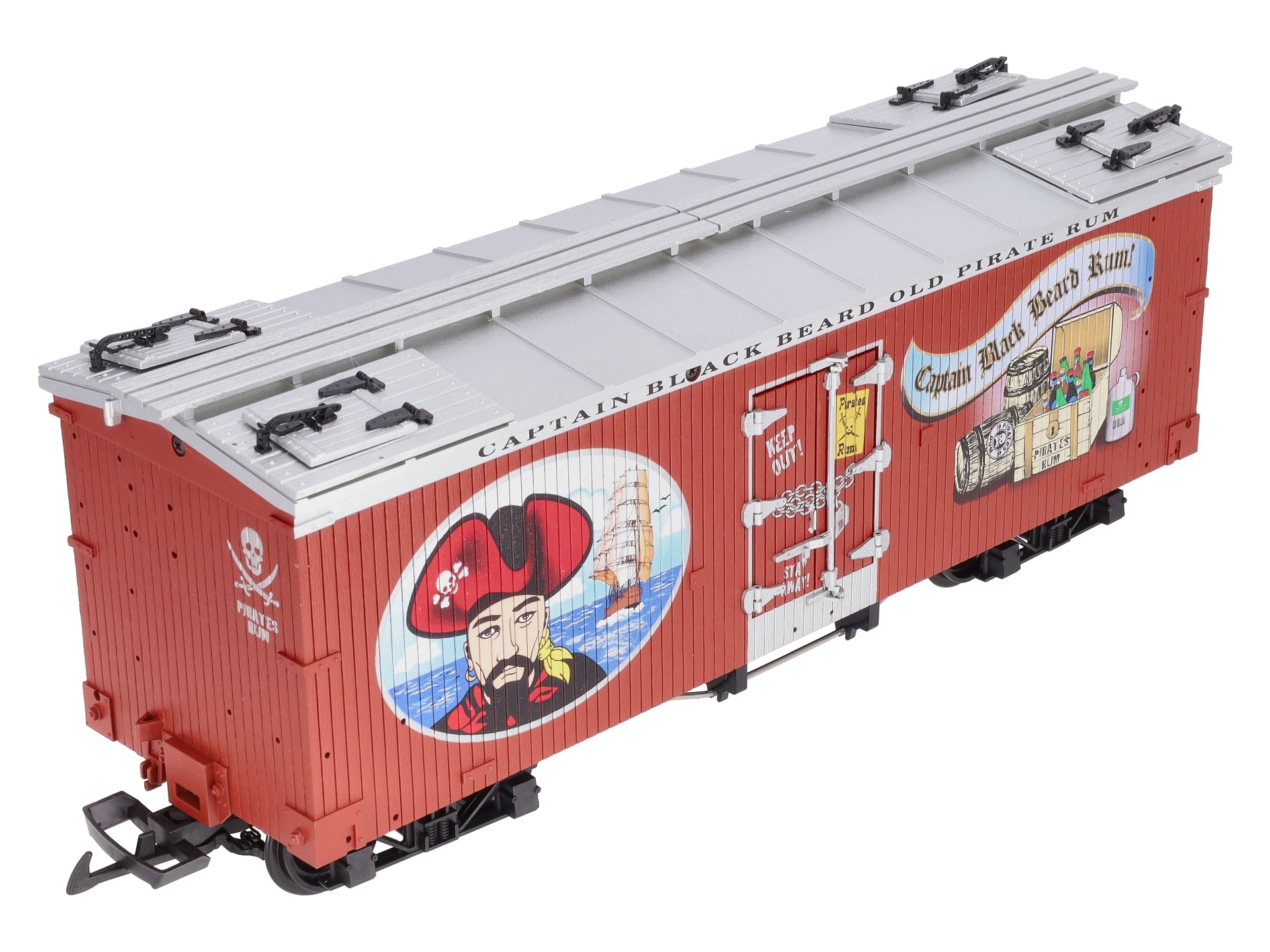 USA Trains R16417B Pirate Brew Beer Oxide/Silver
