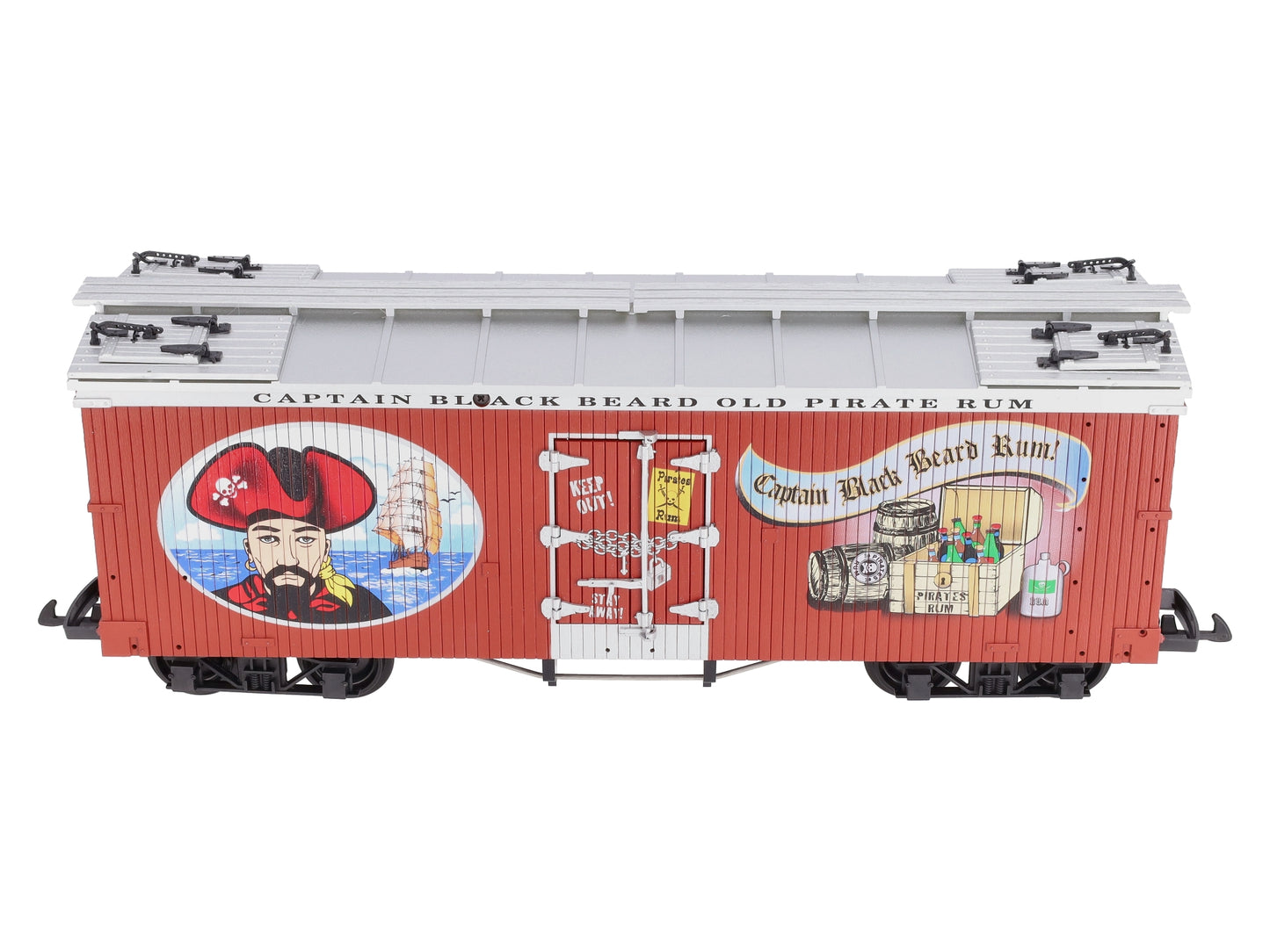 USA Trains R16417B Pirate Brew Beer Oxide/Silver