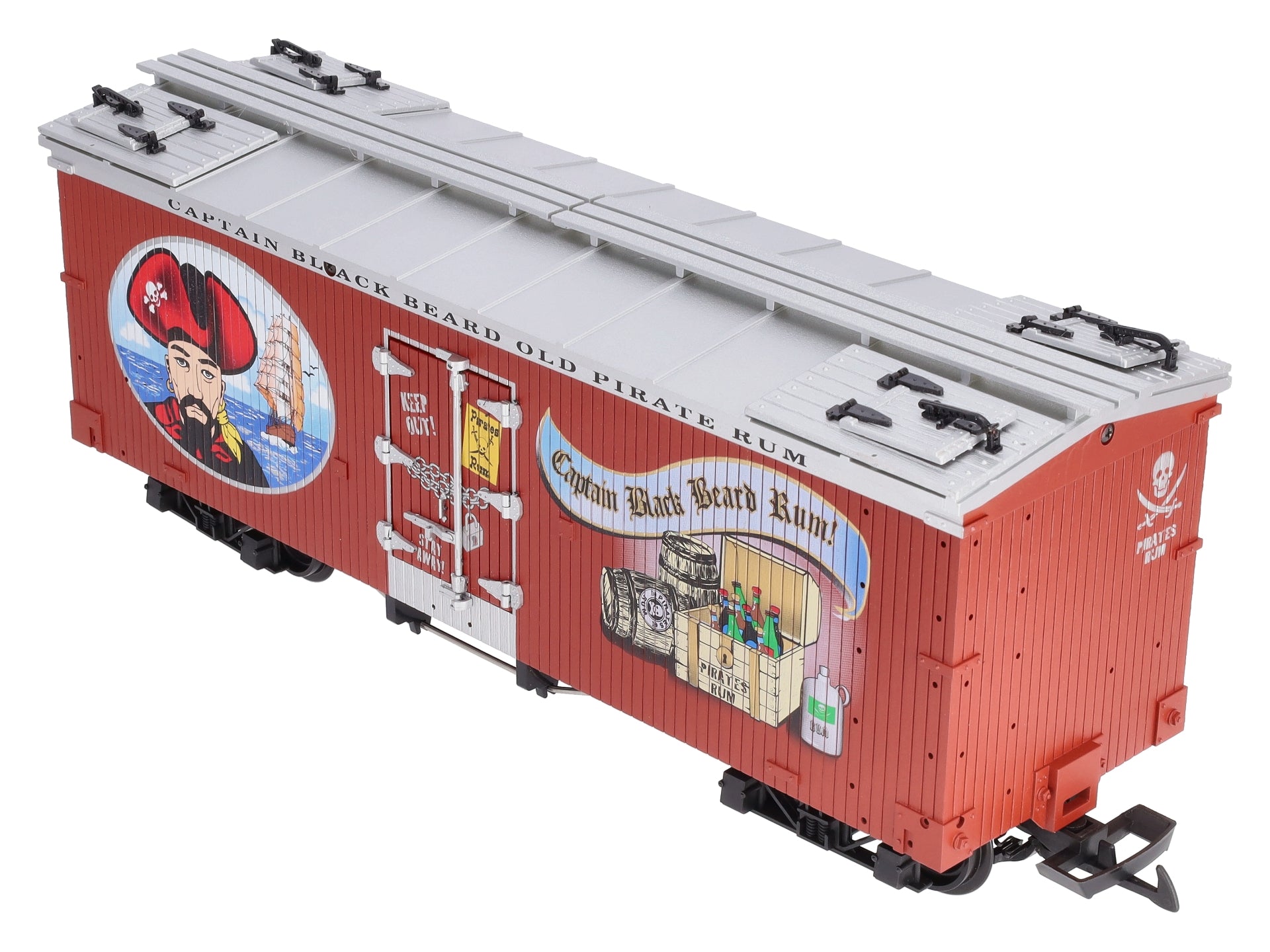 USA Trains R16417B Pirate Brew Beer Oxide/Silver