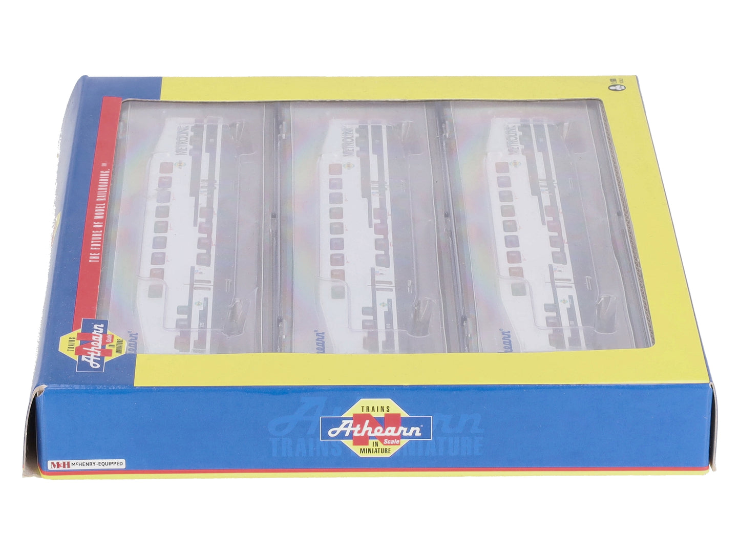 Athearn 10174 N Metrolink Bombardier Coach (Set of 3)