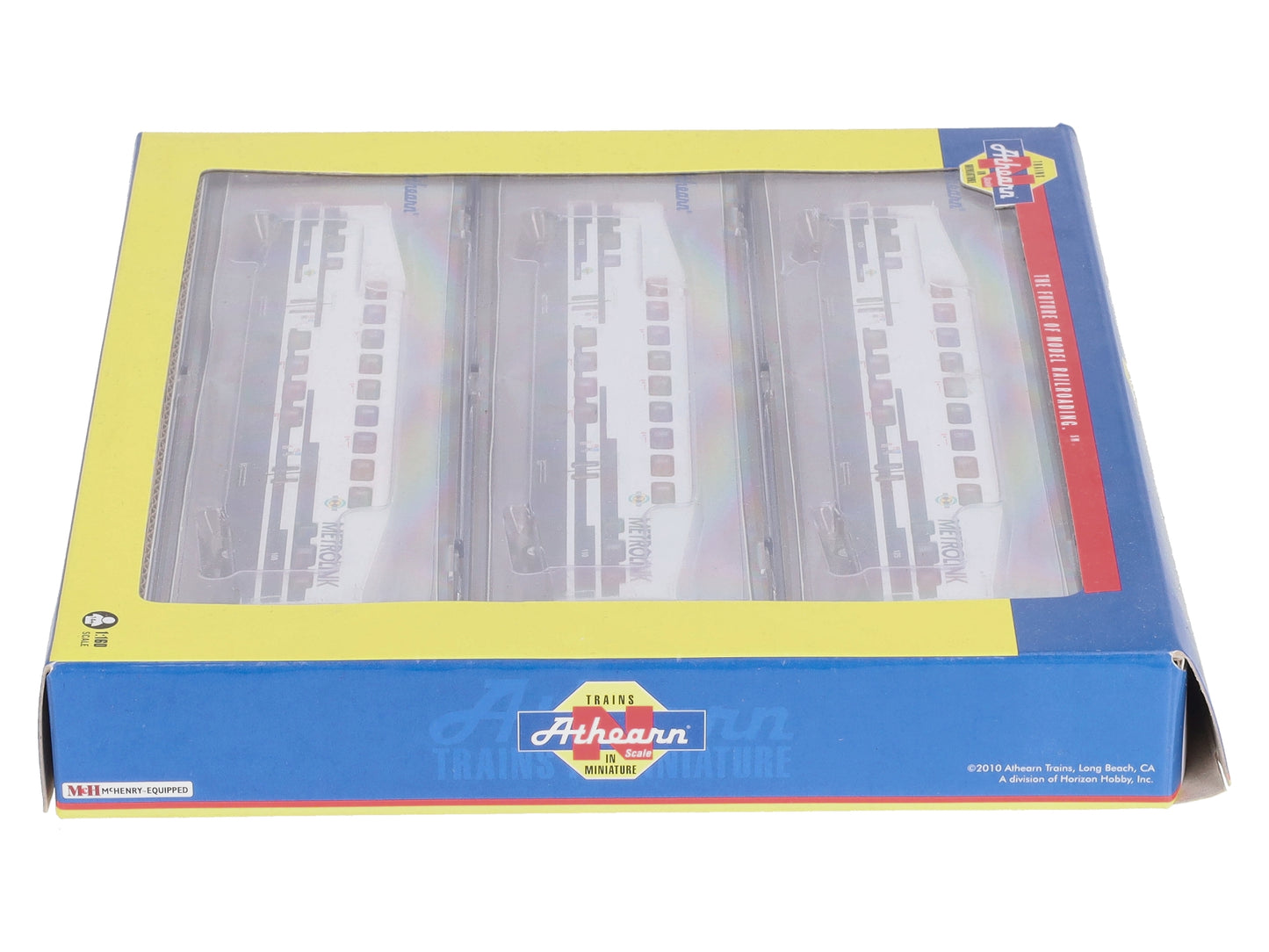 Athearn 10174 N Metrolink Bombardier Coach (Set of 3)
