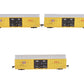Micro-Trains 99301850 N TTX 60' Rib Side High-Cube Boxcar 3-Pack