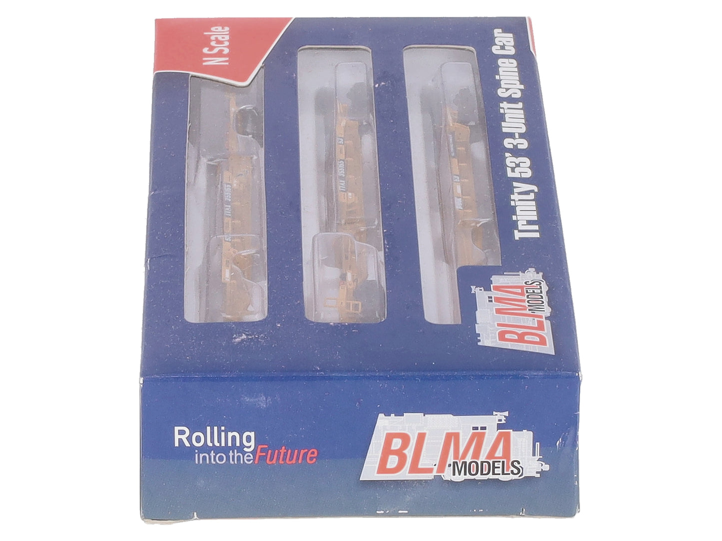 BLMA Models 12261 N Scale TTAX 3-Unit Spine Car #355155