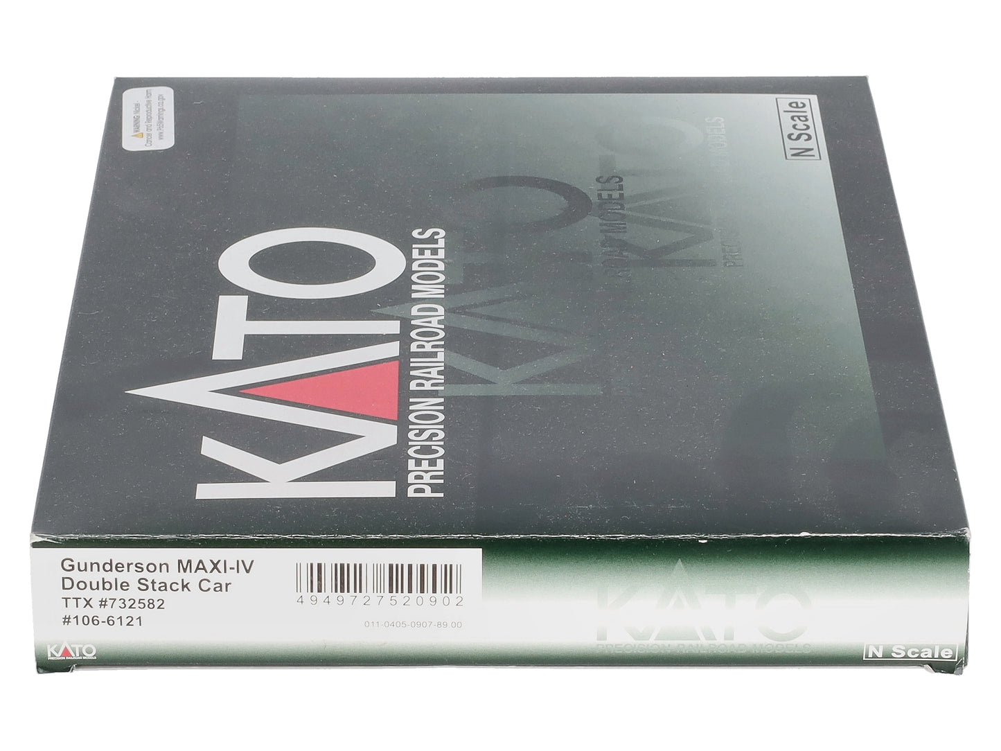 Kato 106-6121 N Scale TTX MAXI IV Double Stack Cars #732582