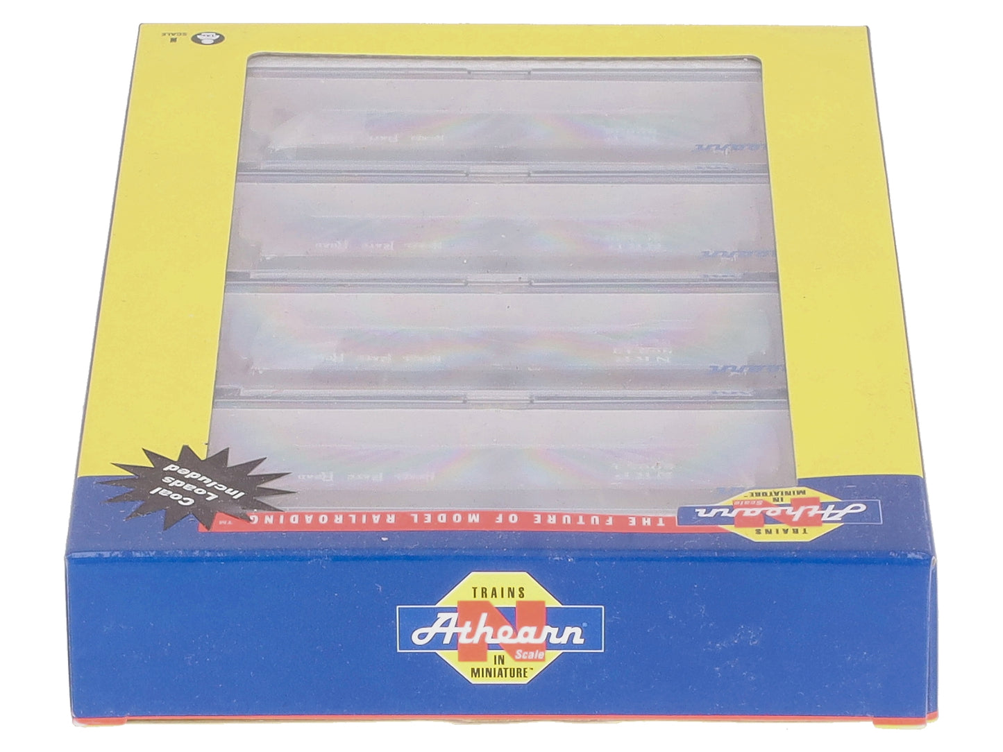 Athearn 6571 N Nickel Plate Road 40' 3-Bay Offset Hopper w/Load #1 (4)
