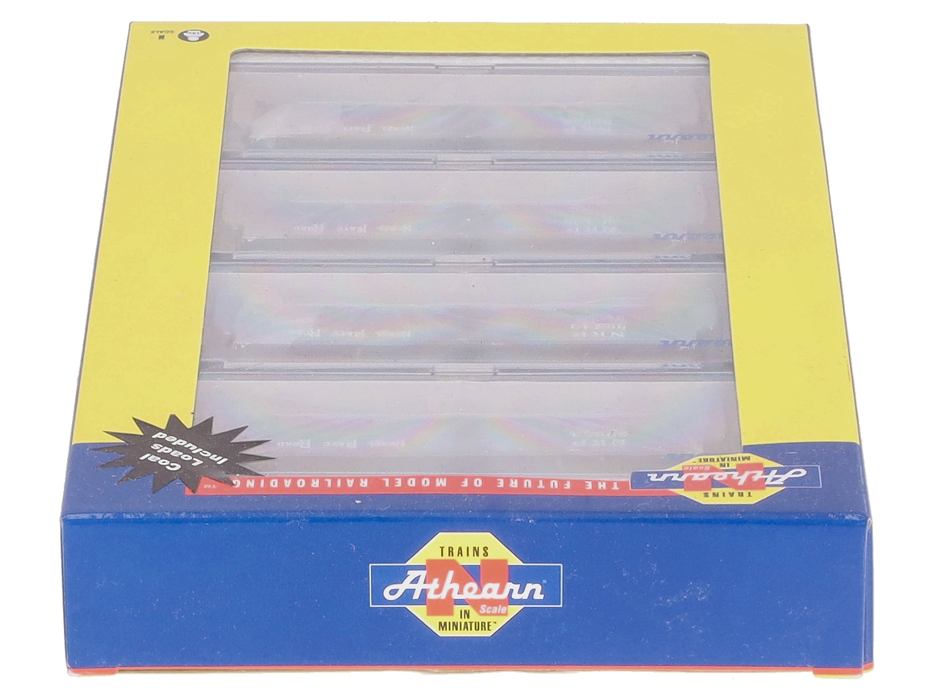 Athearn 6571 N Nickel Plate Road 40' 3-Bay Offset Hopper w/Load #1 (4)