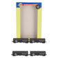 Athearn 6571 N Nickel Plate Road 40' 3-Bay Offset Hopper w/Load #1 (4)