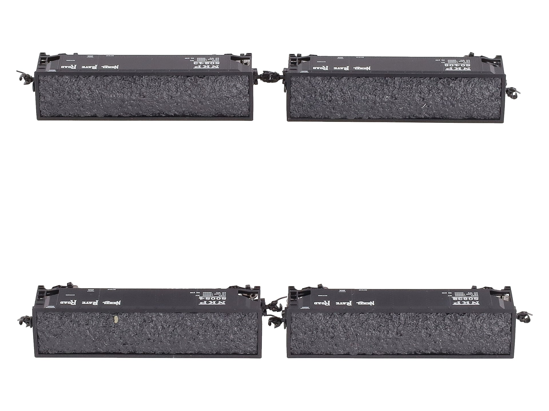 Athearn 6571 N Nickel Plate Road 40' 3-Bay Offset Hopper w/Load #1 (4)